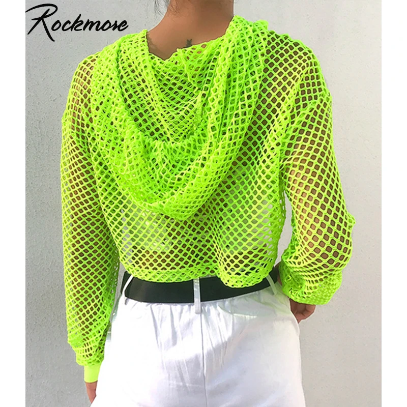 plus size neon crop top