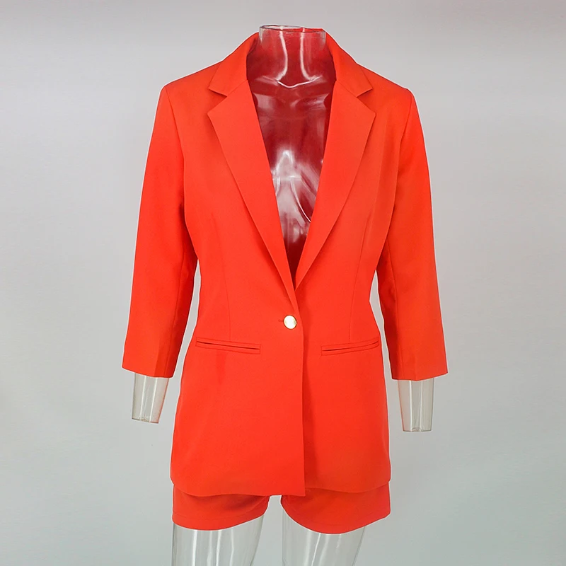 Tobinoone, осенне-зимний комплект из двух предметов, женский модный костюм с длинным рукавом, подиумный Повседневный женский спортивный костюм, комплект из топа и штанов для девушек - Цвет: Orange