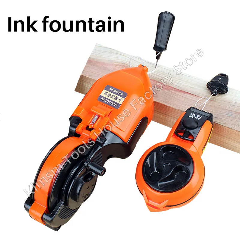 Woodworking tool carpenter manual ink marker mini scriber ink fountain level instrument tool for 