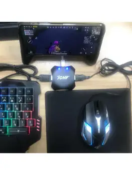 

Mobile Gamepad Controller Gaming Keyboard Mouses Converter for Phone 203A