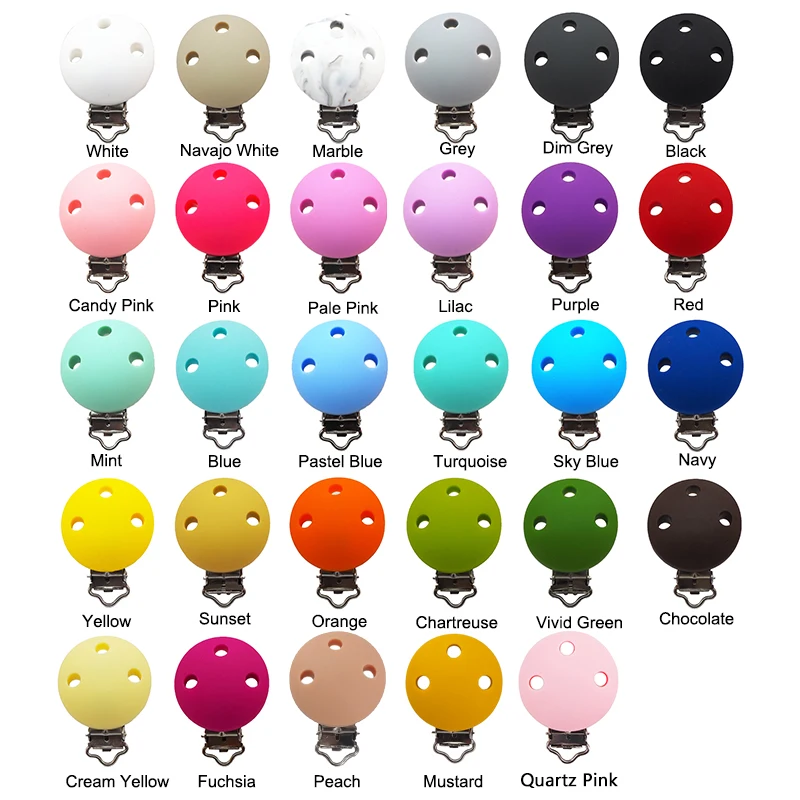 Hot Seller DIY Baby Toy-Accessory Pacifier Round-Clip Dummy Silicone Nursing Chenkai Holder Jewelry p6Kxkl8e