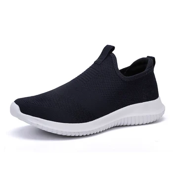 

2019 Spring Men Shoes Slip On Men Casual Shoes Lightweight Comfortable Breathable Couple Walking Sneakers Feminino Zapatos