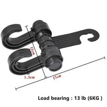 

Bag Car dual hook Coat Organizer Interior Accessories Set 4pcs Seat Back