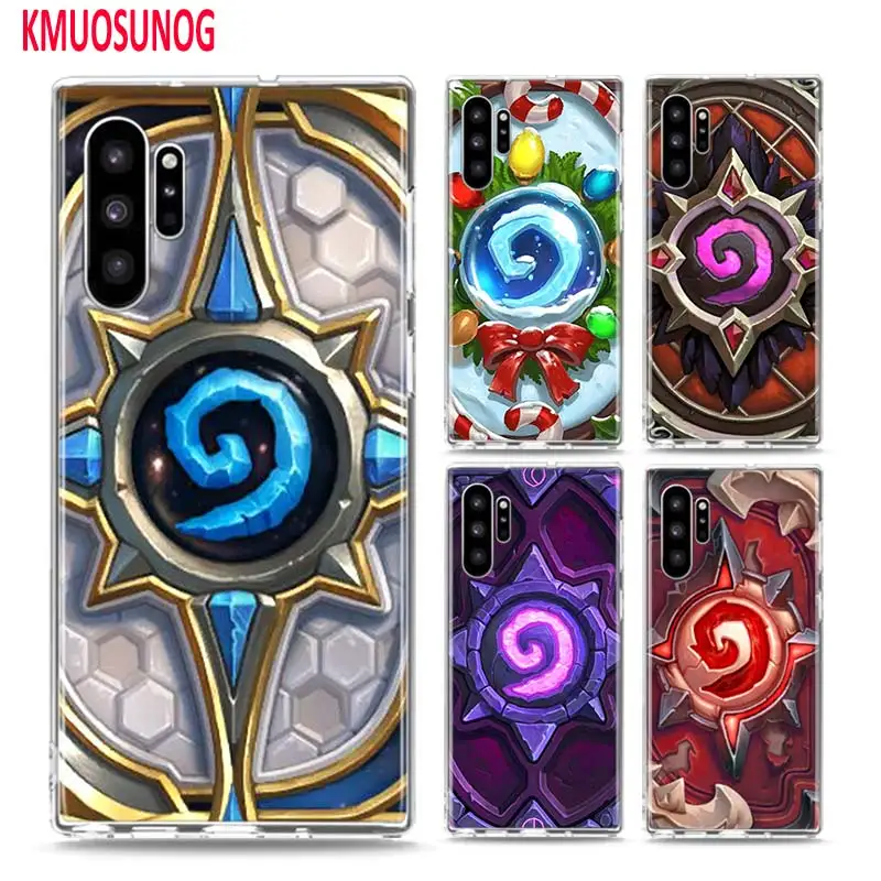 

Soft TPU Cover Hearthstone classic for Samsung Galaxy Note 10 10Plus 9 8 S10 S10E S9 S8 Plus S7 S6 Edge Phone Case