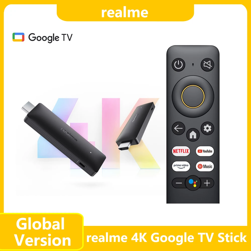 Флешка для смарт-ТВ 2 ГБ 8 ARM Cortex A53 Bluetooth 5 0 HDMI 1 Google TV Stick 4kp60 Netflix | Электроника