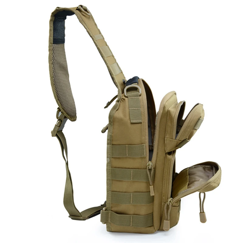 Тактическая Сумка Molle Спортивная нагрудная сумка на плечо для активного отдыха