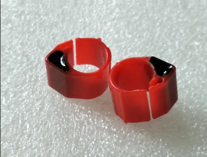 Anillo electrónico de identificación para Paloma, 50 Uds., 125KHZ, TK4100
