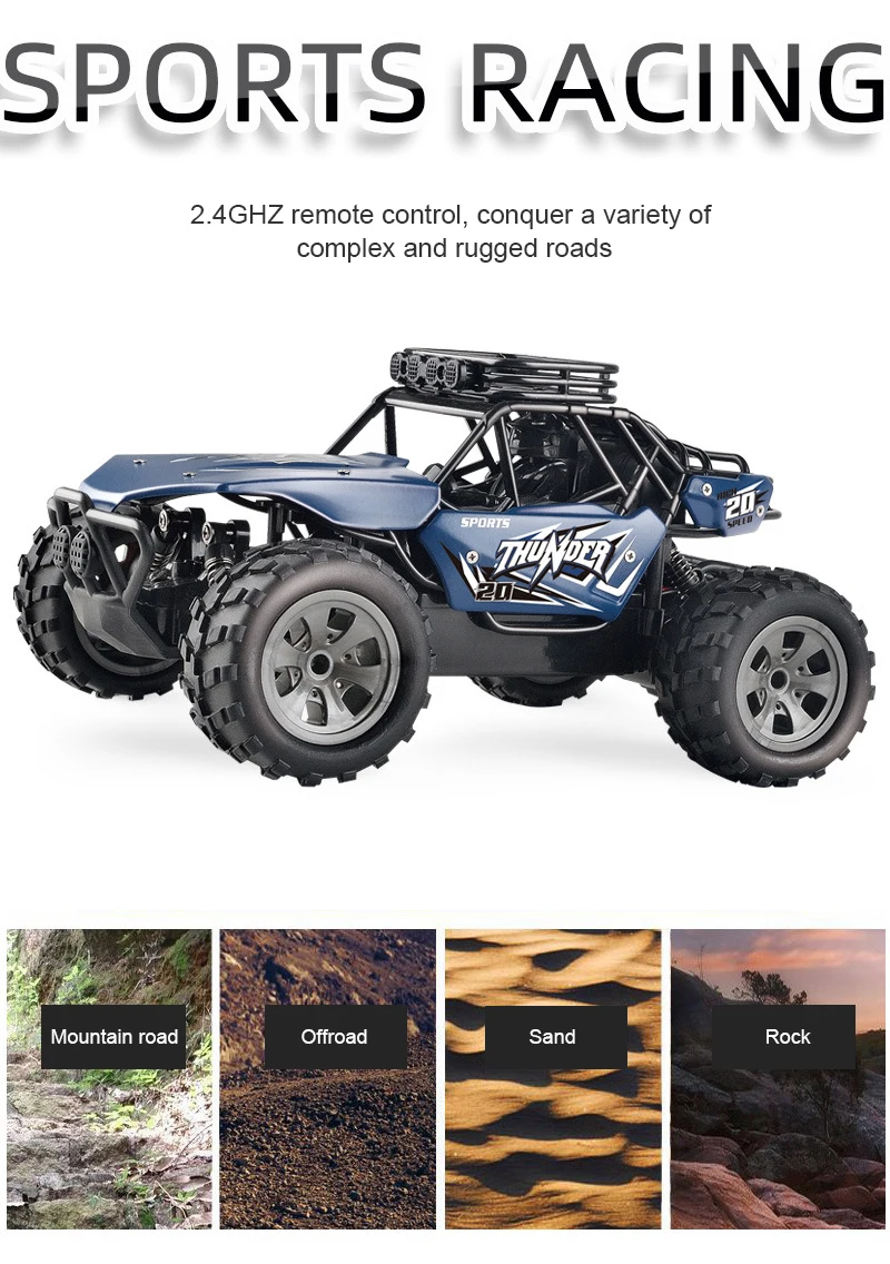 WLtoys A959-B 1:18 RC Car 4WD 2.4GHz Rally Racing Car 70KM/H High Speed Vehicle RC Racing Car Toys Gifts for kids xmas gifts