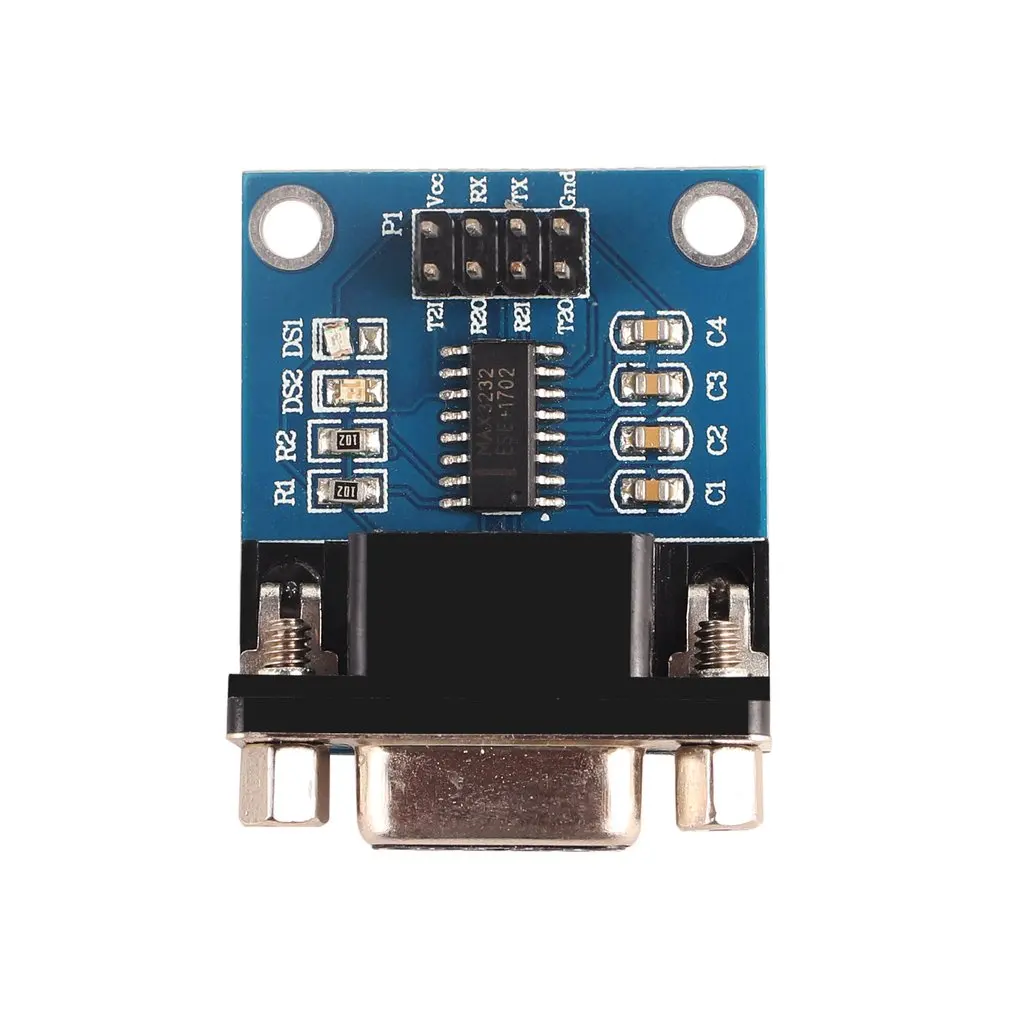 MAX3232 RS232 к ttl последовательный порт конвертер Модуль DB9 разъем MAX232 Diy Kit электронный модуль платы блока программного управления