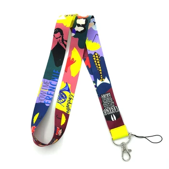 

30pcs How i met your mother Neck Strap Lanyard keychain Mobile Phone ID Badge Holder Rope Key Chain Keyrings cosplay Accessories