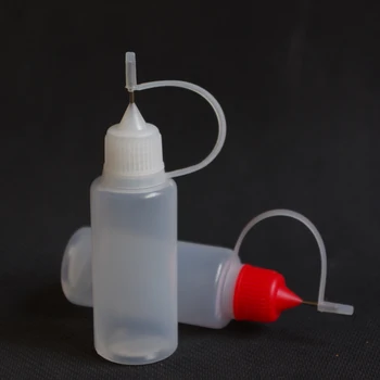

50pcs 20ml Plastic Dropper Bottle For E-Cigarette Liquid With Metal Needle Cap soft PE Bottle free shipping