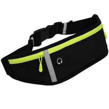 

Outdoor Sport Reflective Waist Bag Multi-function Portable Running Leisure Waterproof Mobile Phone Bag 1pcs