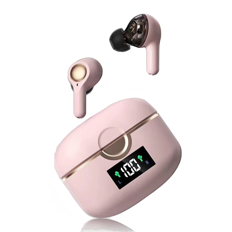 Сенсорный экран Bluetooth наушники 4 колонки Hi Fi Беспроводной гарнитура 8Hrs