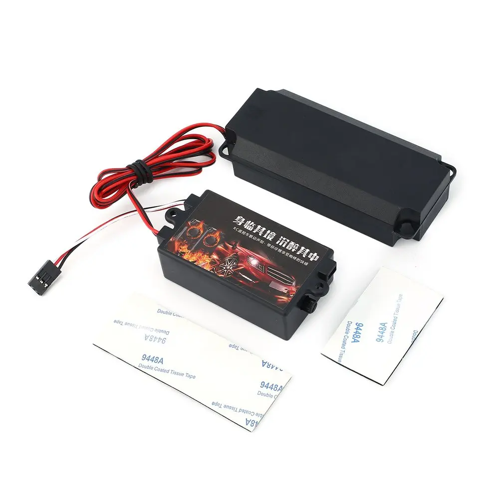 

Second Generation Cool Throttle Linkage Groups Engine Sound Simulator with 2 Speakers for RC Sports Car Model Vehicle Toy Accs