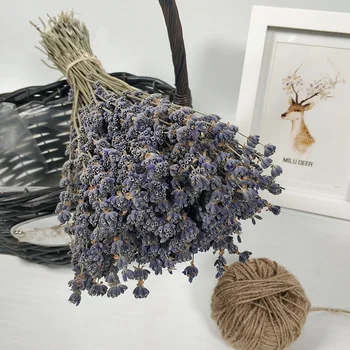 

Romantic Provence decoration lavender flower Real flowers grain decorative Simulation of aquatic plants
