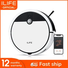 ILIFE V9e odkurzacz Robot Smart 700ML kurz box WIFI kontrola aplikacji silne ssanie 110 minutowy czas pracy
