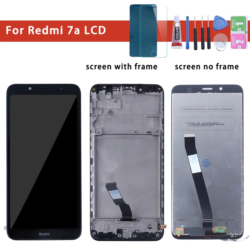 ЖК-дисплей и сенсорный экран для Xiaomi Redmi 7A 5 45 дюйма дигитайзер в сборе запасные