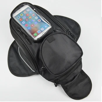 

Motorcycle tank bag motorbike oil fuel tank bag Magnetic Tank Bike saddle bag motorcycle bag big screen for phone / GPS