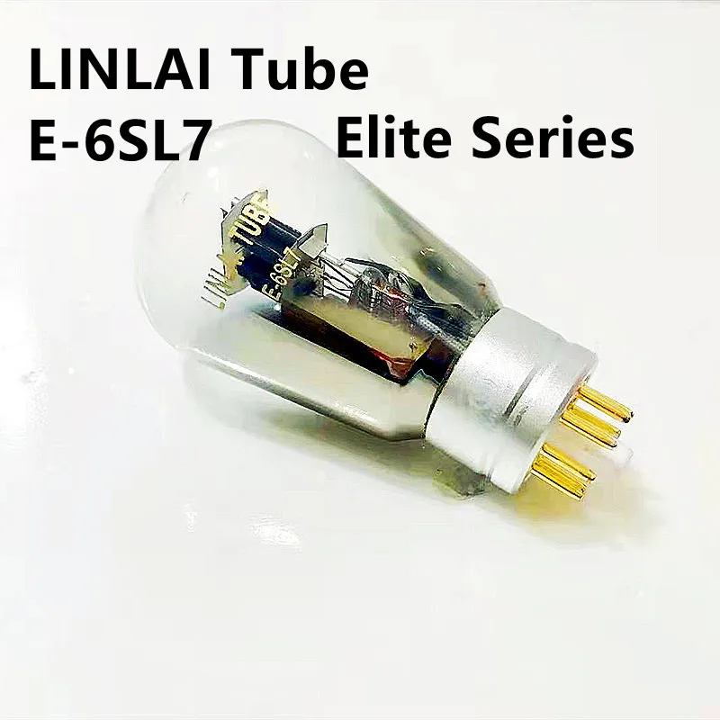 LINLAI Tube E- 6SL7 Electron Elite Series Replace 6SL7/6N9P/5691/6H9C Factory Test and match | Электроника
