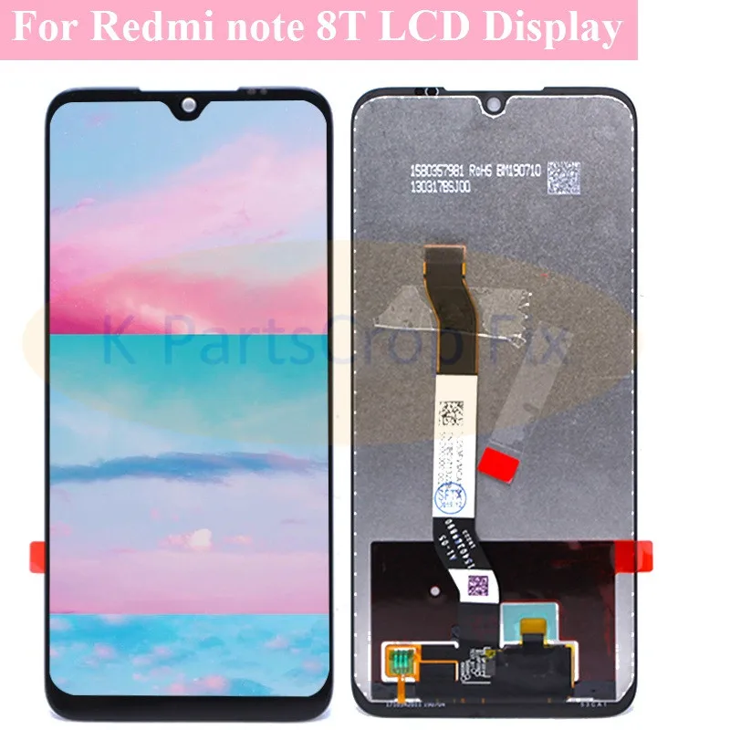 

6.3'' 100% Original LCD For Xiaomi Redmi Note 8T LCD Display Screen Replacement For Redmi Note8t LCD Touch Screen Digitizer part