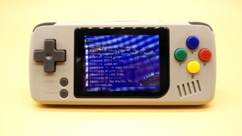 Ретро портативная игровая консоль 12 эмуляторов с TF слотом для карт 32G TF карта AV Out