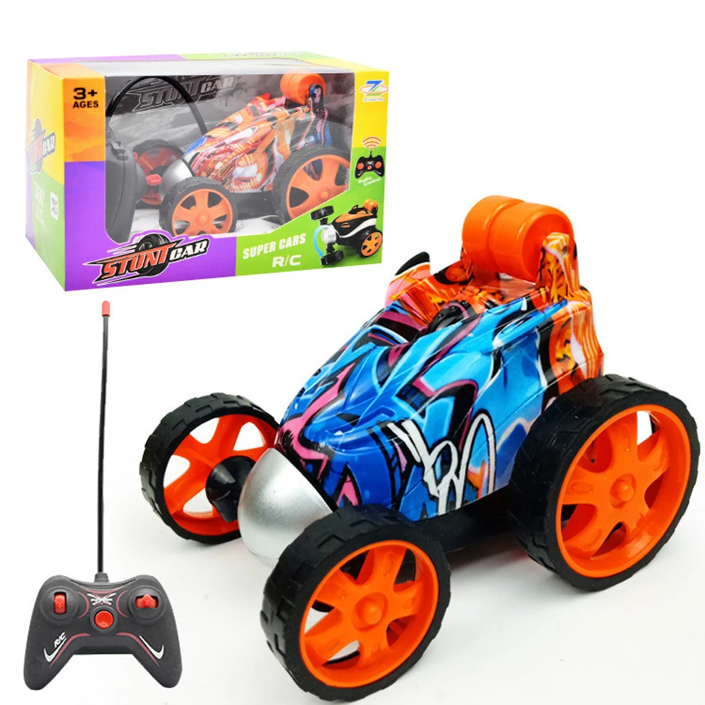 

RC Car electric toy Radio control buggy Machine Stunt High Speed 3D Flip Drift Buggy Crawler Operated Twisting boy gift