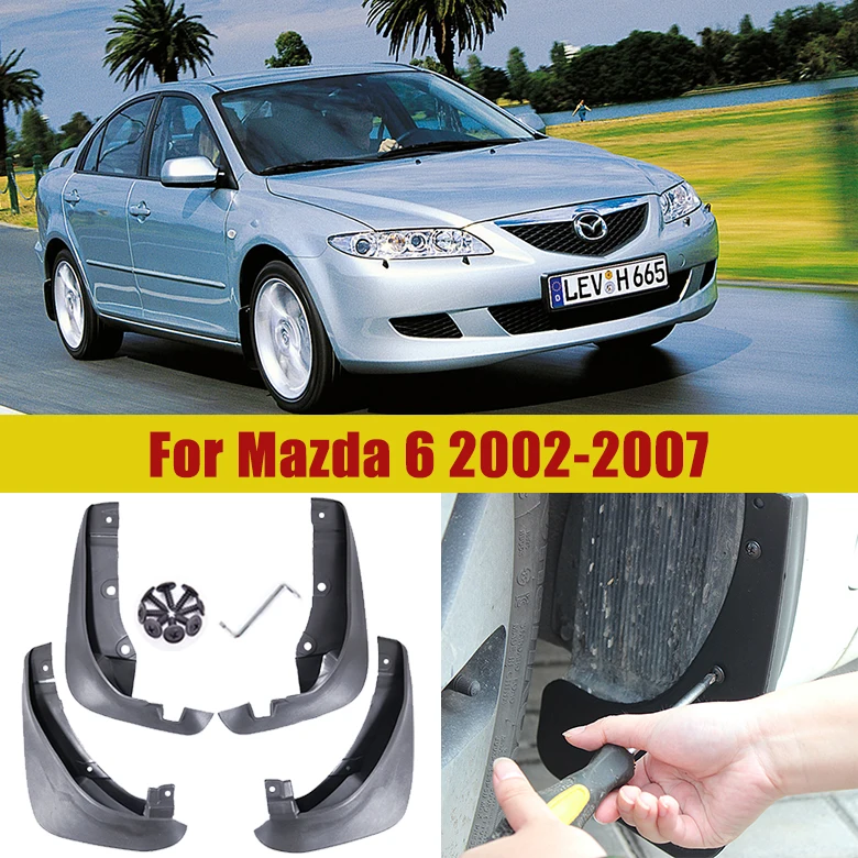 Автомобильный брызговик аксессуары для брызговиков Mazda 6 GG1 салона Sedan Fender