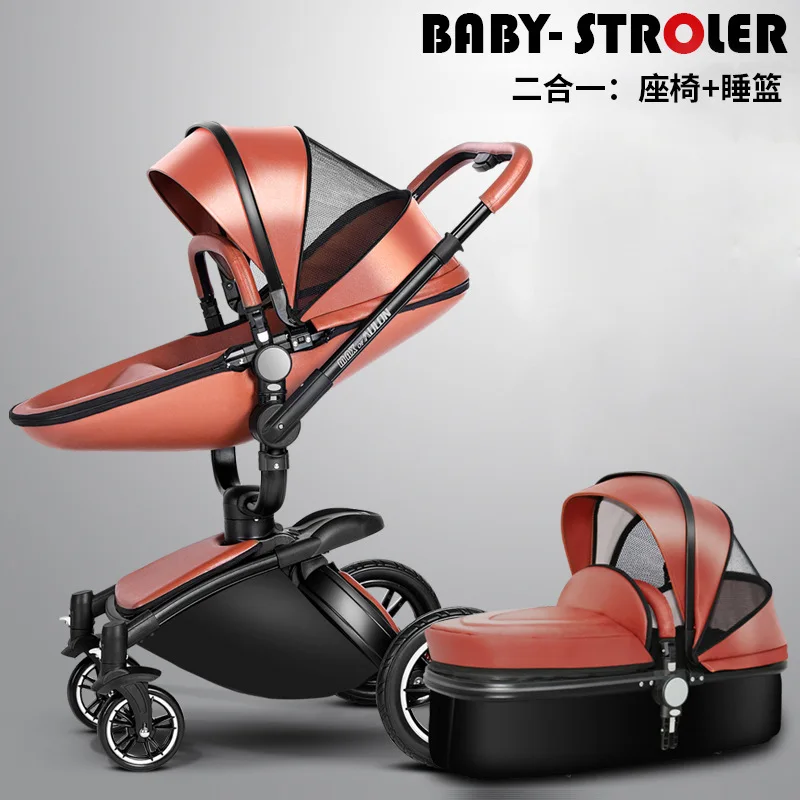

Free Shipping Aulon / Deluxe Stroller 3-in-1 High View Moto Baby Sleeping Basket for 2019