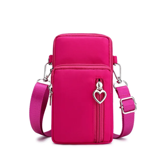 Waterproof Nylon Multifunction Crossbody Bag for Women – Casual Small Bag & Sports Purse