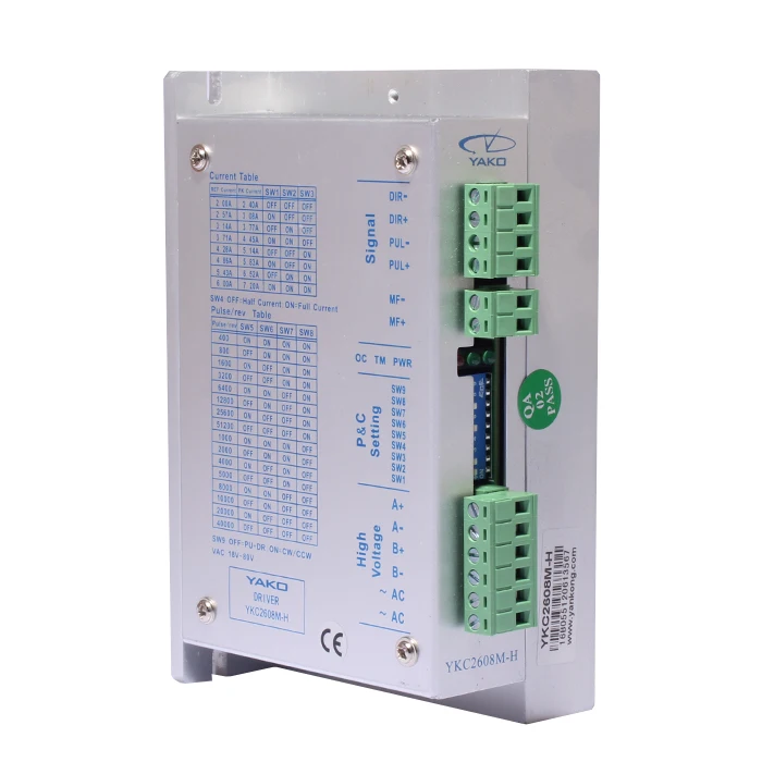 

Brand Stepper Motor Driver YKC2608M-H CNC Router Motor Driver