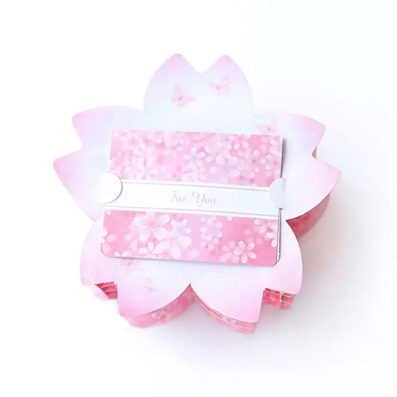  3D Pop Up Romantic Cherry Blossom Carving Box Wedding Invitation Card Birthday Christmas Mother's D - 4.00027E+12