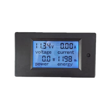 

Digital Lcd Dc Voltmeter Dc 6.5-100V/100A Power Energy Meters Ammeter Current Voltage Tester Watt Volt Monitor with 100A Shunt