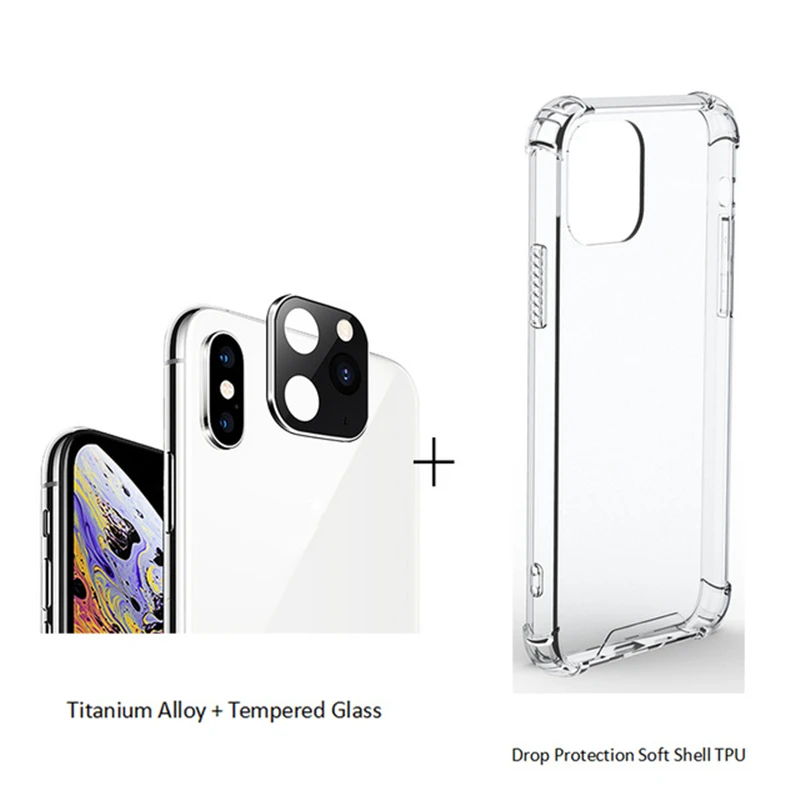 Abdo секундная Замена для iPhone 11 PRO применимый iPhone Apple X XS MAX наклейка на рассеиватель Модифицированная крышка камеры титановый сплав