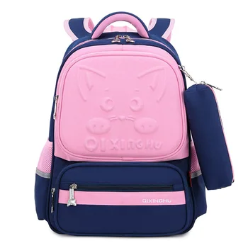 

Children's backpack Waterproof School Bags Boys Girls Kids Orthopedic Backpack Primary School Backpacks Mochila Infantil Zip