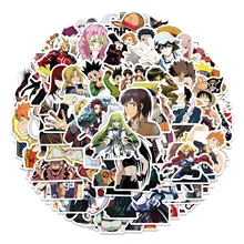 10/30/50/100PCS Téléphone Portable Autocollant Graffiti, Jiu Jitsu Kaisen Combinaison De Dessin Animé, L'attaque des Titans, Moto,