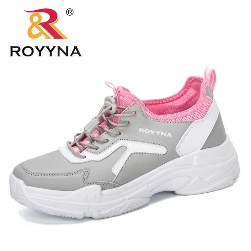 

ROYYNA 2020 New Style Breathable Platform Sneakers Women Comfortable Outdoor Sports Jogging Walking Footwear Ladies Trainers
