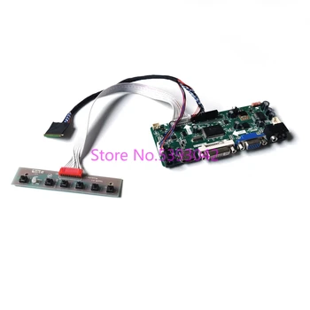 

For HSD100IFW1-F00/F01/F03 10.1" LVDS 30-Pin LCD panel HDMI+VGA+DVI+keyboard 1024*600 M.NT68676 monitor controller board DIY kit