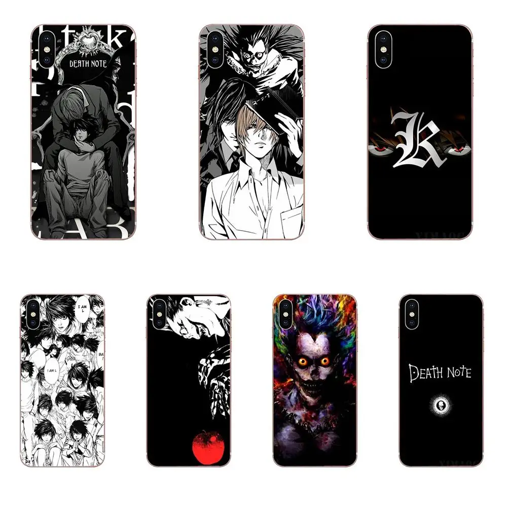 

Soft Protective Cover Case For Sony Xperia Z Z1 Z2 Z3 Z4 Z5 compact Mini M2 M4 M5 T3 E3 E5 XA XA1 XZ Premium Death Note Anime
