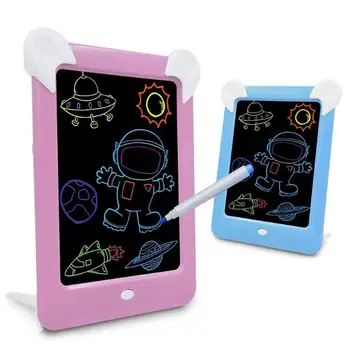 

Lovely Electric Writing Board Toy Drawing Doodle Learning Toys for Children Back with Suction Cup and Bracket Convenient