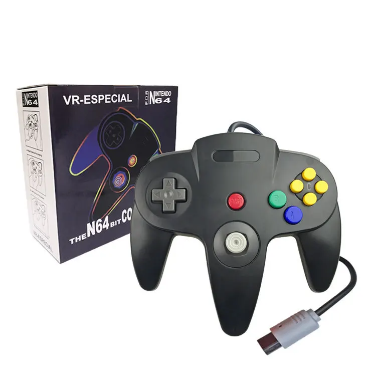 

Nintendo N64 Game Handle N64 Cable Handle N64 Handle Color Box Packaging Multi-Color Selectable