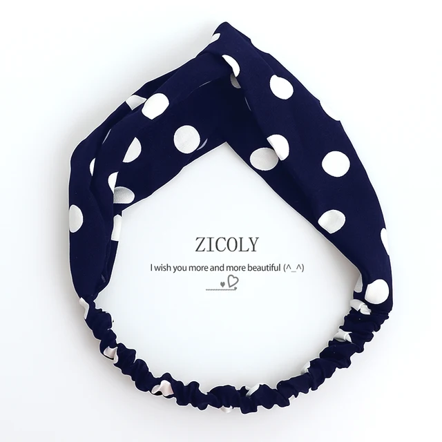 New Women Fashion Hair bands Cross Knot Elastic Hair Band Korean face wash hair band girl small fresh HairBands Hair Accessories style-38