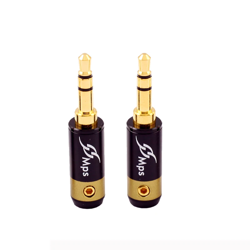 Hi Fi MPS Eagle 4G HiFi 3 5 мм аудио 24k позолоченный штекер для ремонта наушников разъем