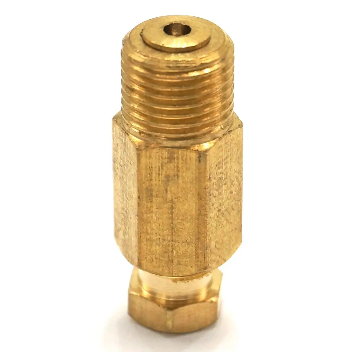 1/8" BSPP male Thread x 4mm OD Tube 90 Degree Compression Check valve Compression Fitting For