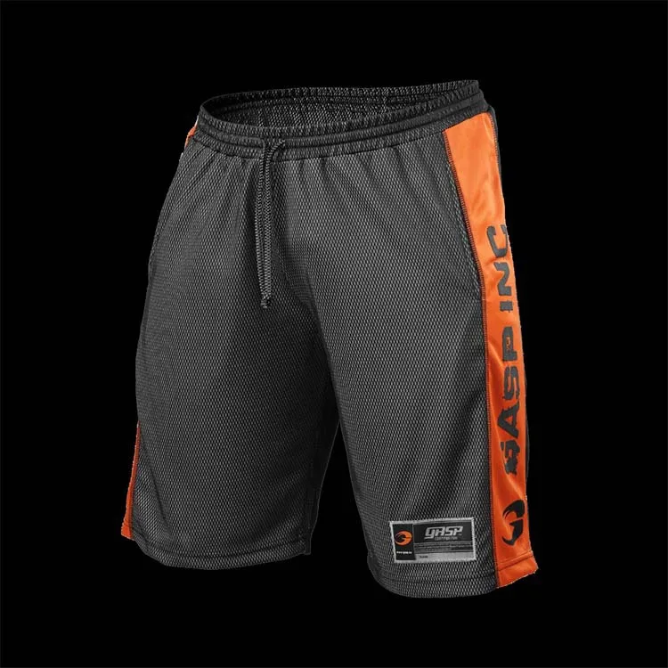 

Muscle Men Football Basketball Sports Running Training Ultra-stretch Quick-Dry Mesh Breathable Fitness Short Shorts