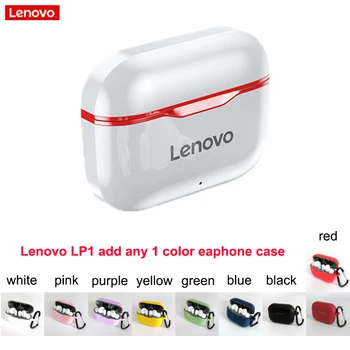 

Lenovo LP1 TWS Wireless Earphone Bluetooth 5.0 Dual Stereo Noise Reduction HIFI Bass Touch Control Long Standby 300mAH Headset