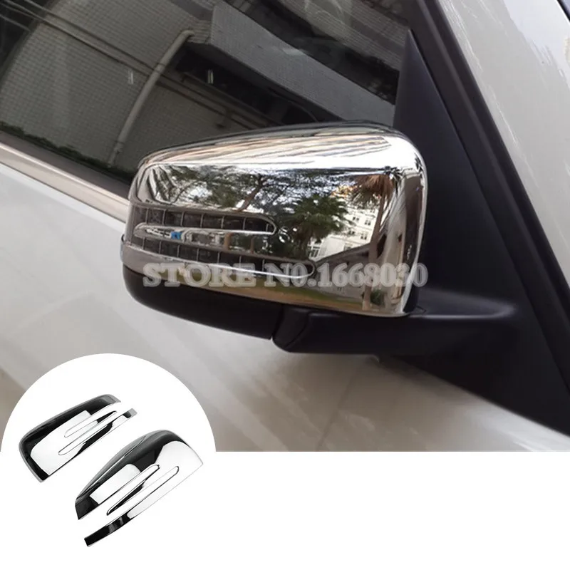 Боковое зеркало заднего вида из АБС накладка 2 шт. для Benz E Class W212 S212 2010-2015
