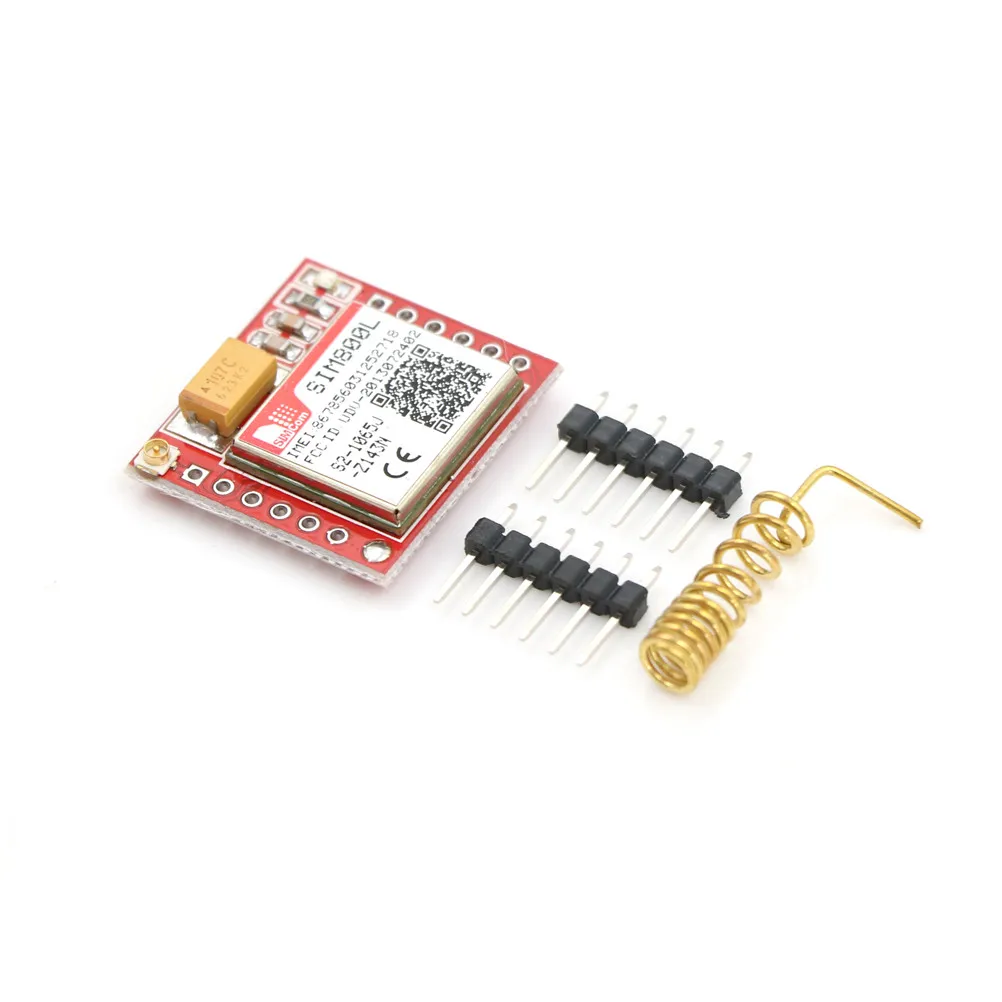 

One Piece Smallest SIM800L GPRS GSM Module MicroSIM Card Core BOard Quad-band TTL Port