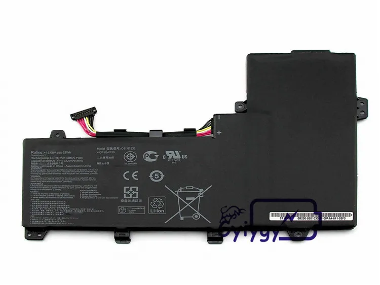 C41N1533 0B200-02010300 Батарея для Asus Enfone флип Q524U/Q534U Q524U Q534U Q534UX UX560UQ UX560UX