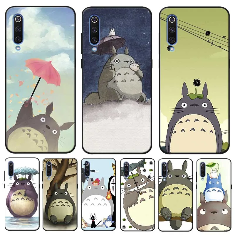 Totoro Spirited Away for xiaomi redmi k30 note 8 pro 8a a3 9t 10 Soft Silicone Phone Case |