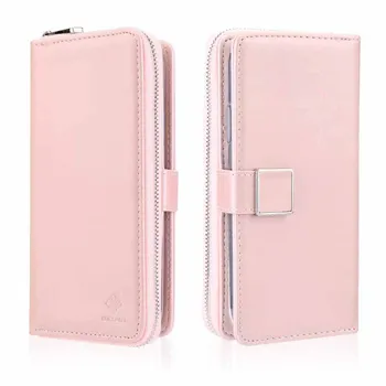 

Hot Sale Magnetic Leather Flip Casefor iphone 11 Phone Case Zipper Wallet Card Holder Case for iphone7 8 11 X XS XR Coque Fundas